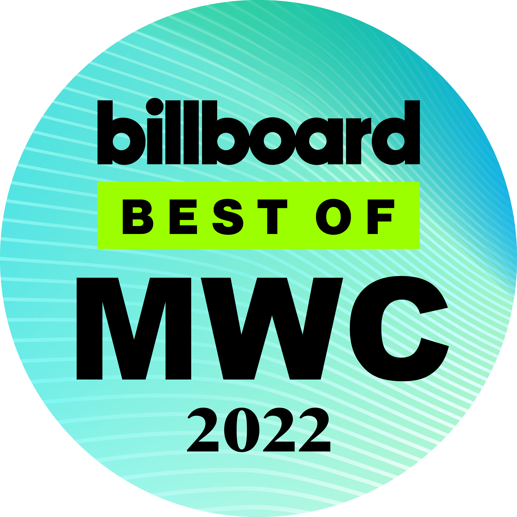 Best of MWC-Auszeichnung des Musikmedium 'Billboard'