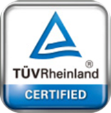 Certification sans scintillement TÜV Rheinland